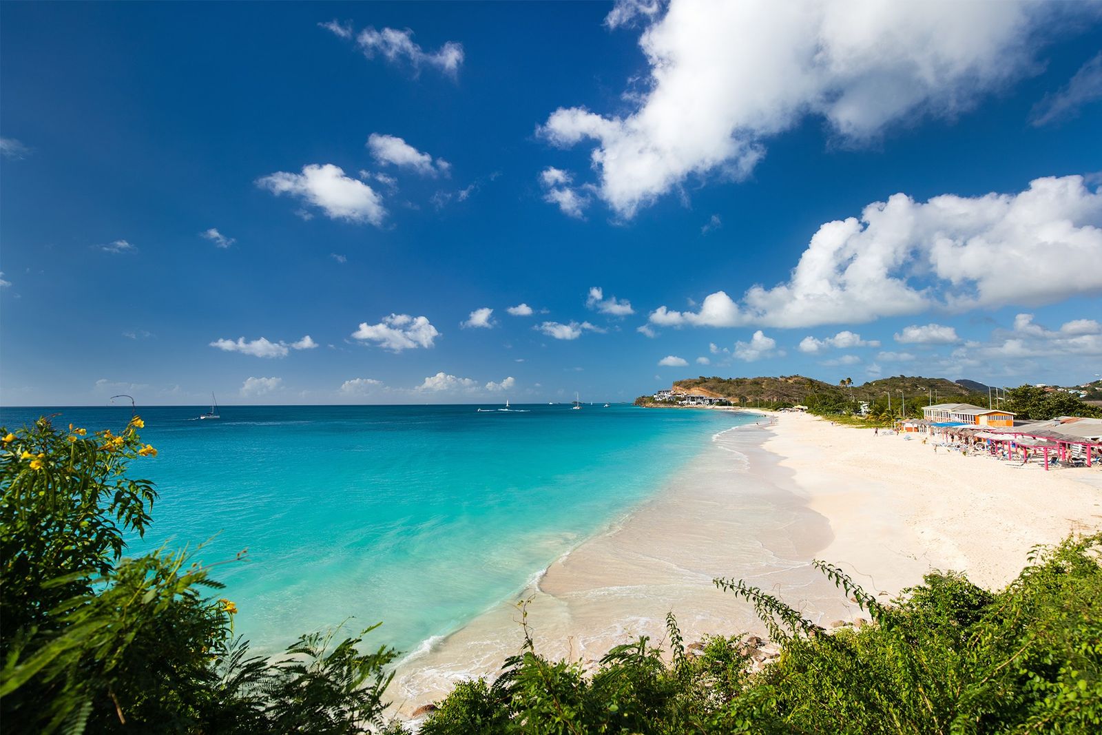 Antigua scenic landscape
